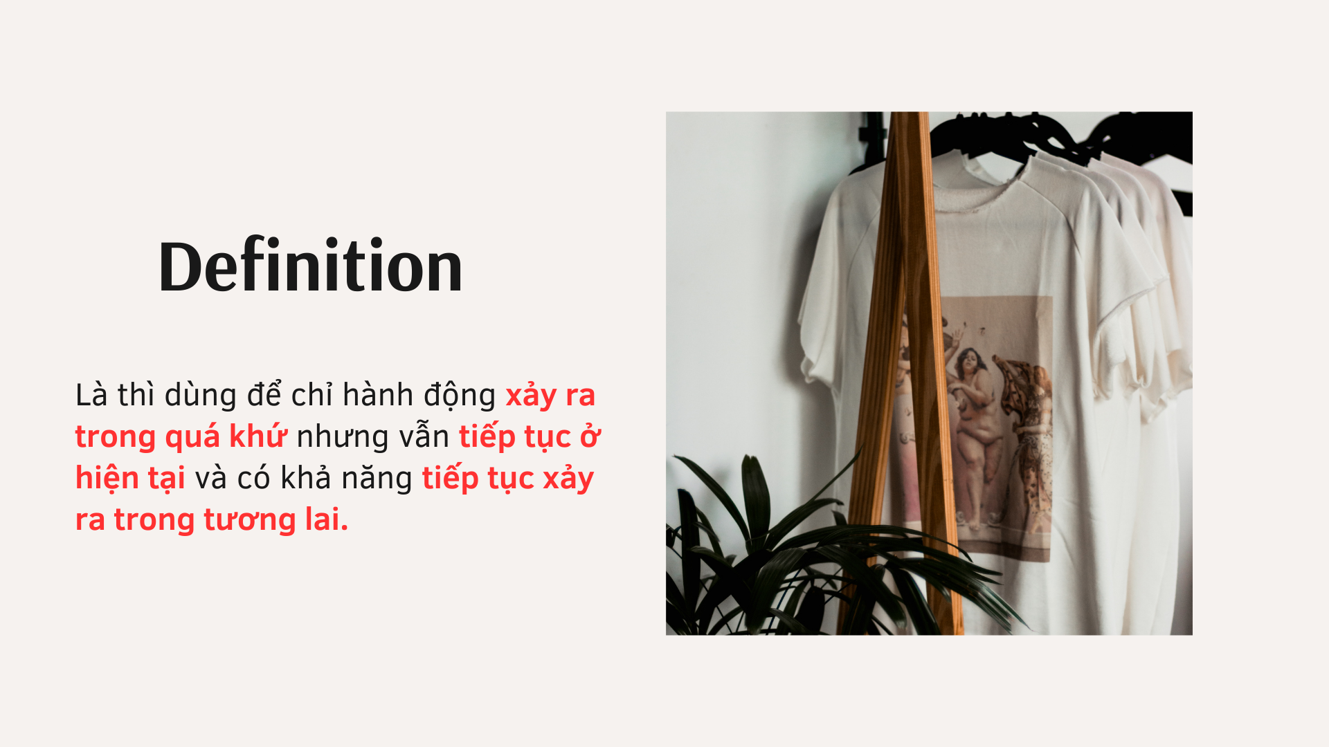 Khái niệm thì hiện tại hoàn thành tiếp diễn